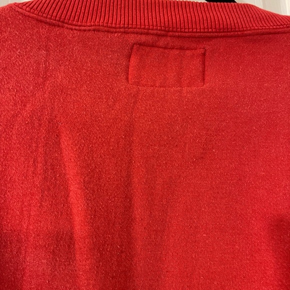 Bugle Boy 1977 Women's Red Medium Sweatshirt Long Sleeve - Picture 6 of 9